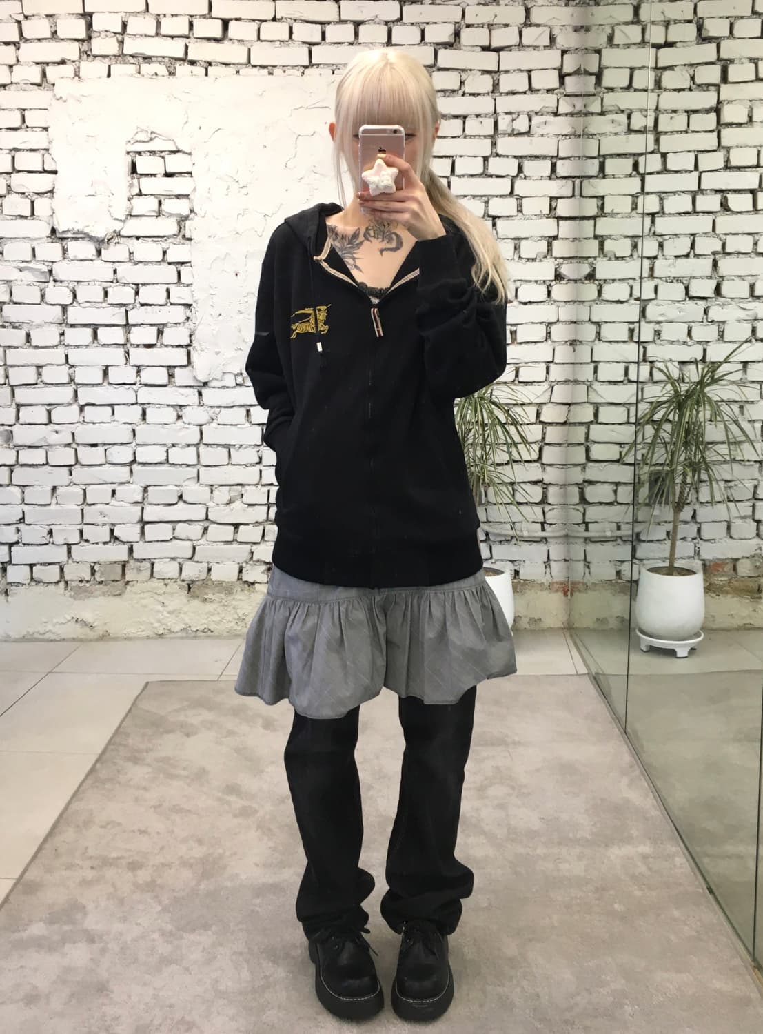 버버리 후드 집업 상품이미지2