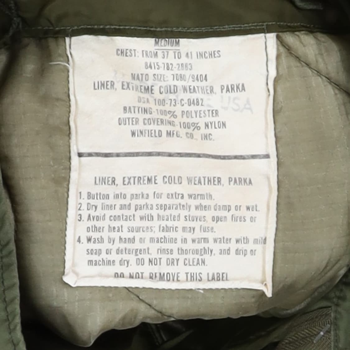 US Army M-65 Fishtail Parka 상품이미지7