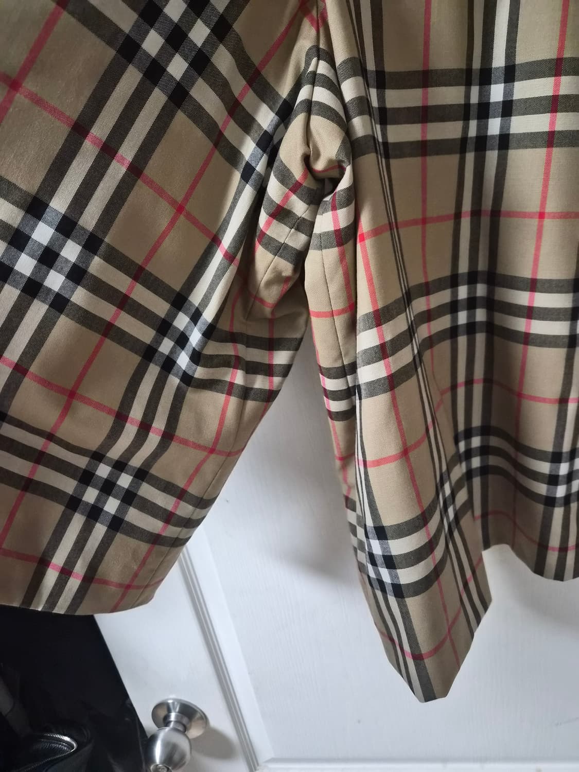 (77)정품 버버리 와이드 치마바지 상품이미지4