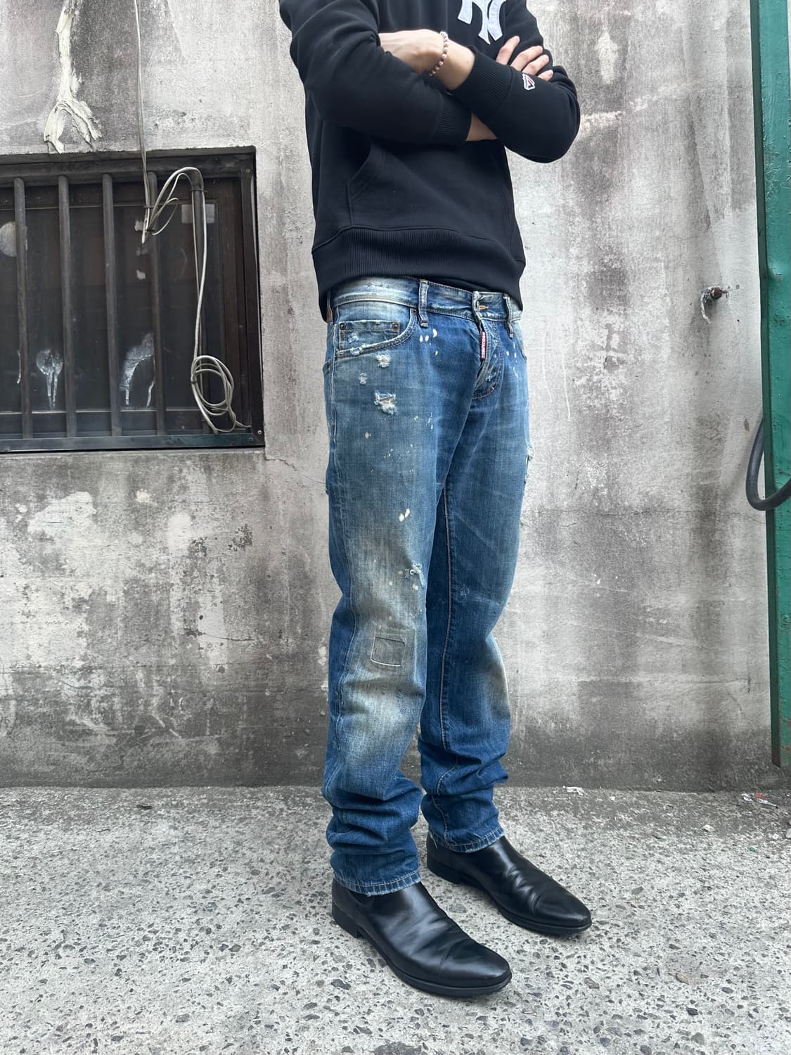 디스퀘어드2 디스트로이드 워싱 데님 팬츠 상품이미지2