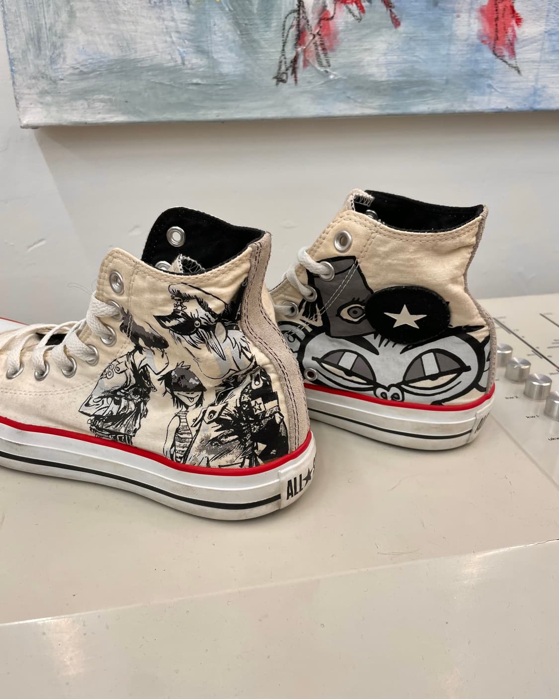 [260] Gorillaz x 컨버스 올스타 하이 스니커즈 상품이미지3