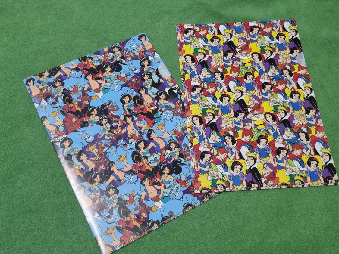 디즈니 알라딘 백설공주 파일 세트 상품이미지1