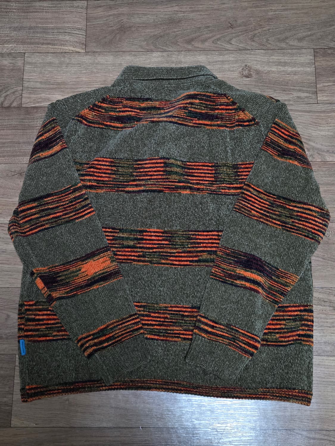 디스이즈네버댓 그레이트풀데드 라이트닝 벨벳 니트 폴로 상품이미지2