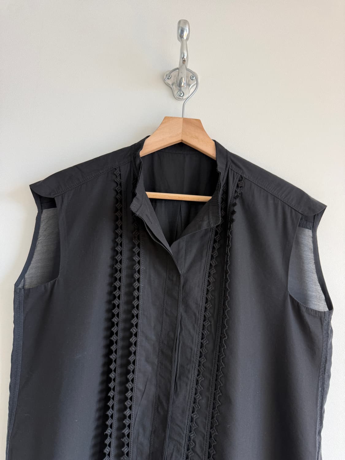 타임(TIME) 슬리브리스 셔츠타입 베스트 상품이미지2