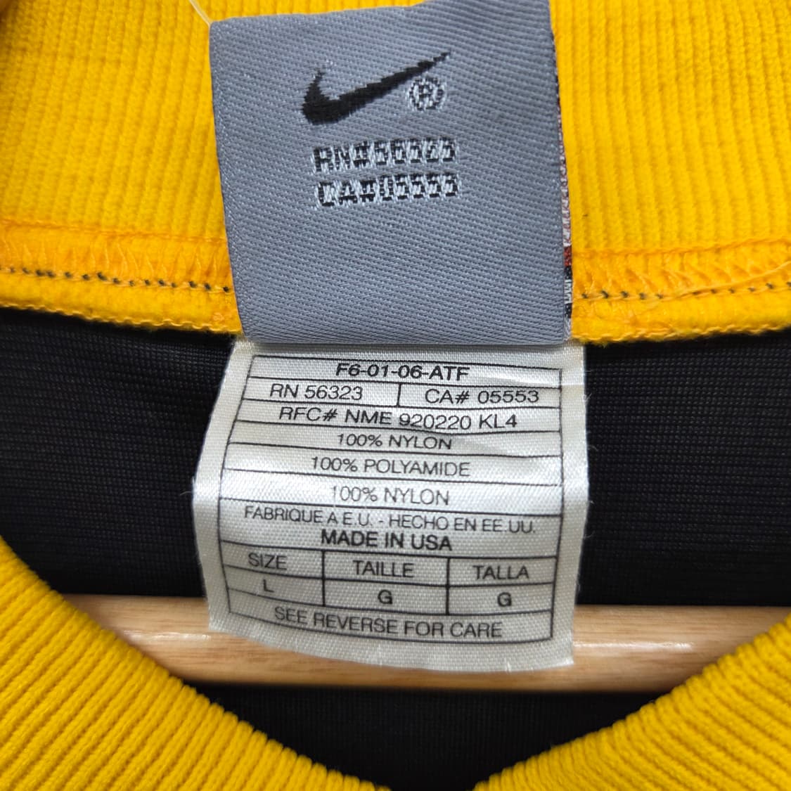 나이키 블랙 메쉬 #3 유니폼 져지 남L 상품이미지5