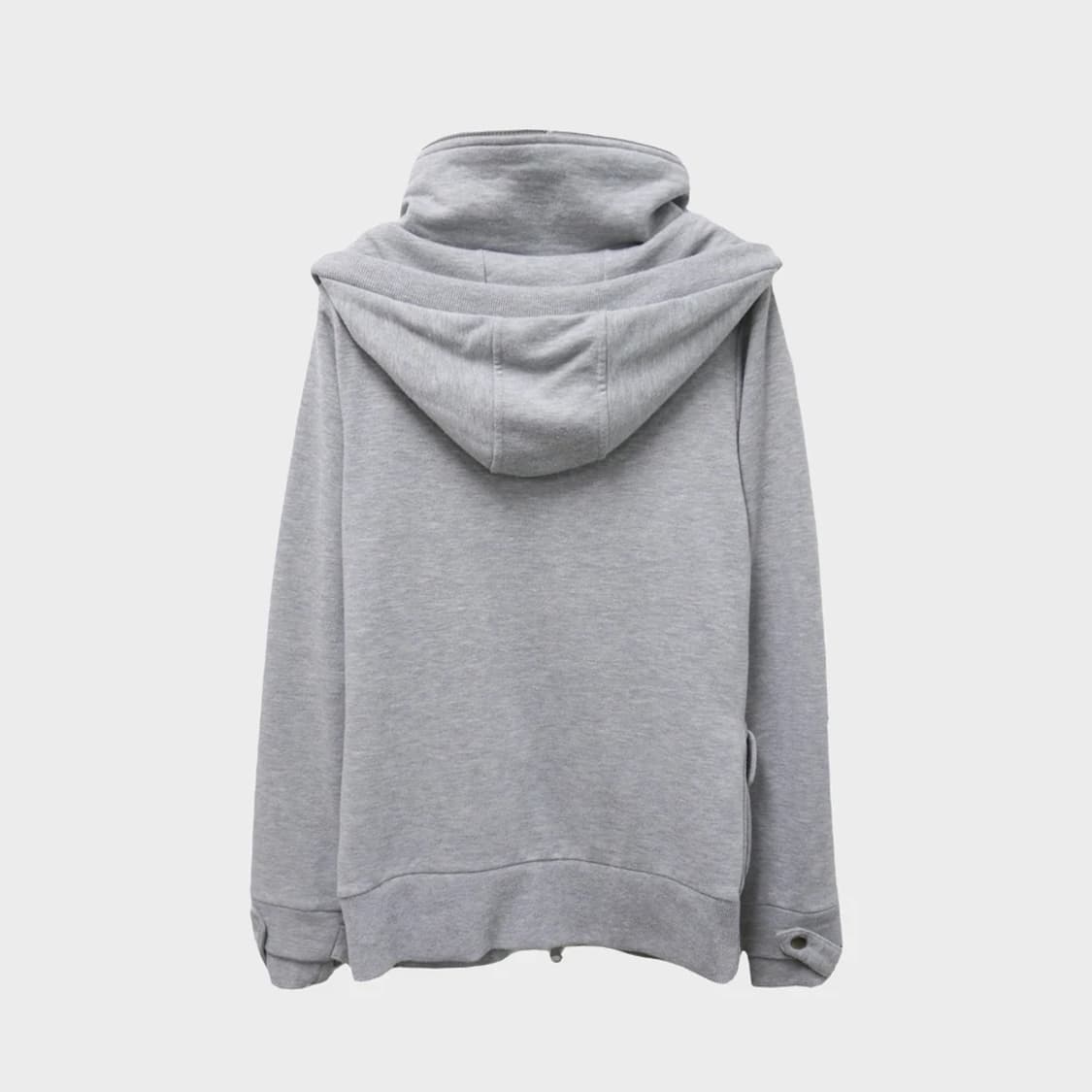 HEALTHY KAREN 셔링 후드 집업 63749 상품이미지2