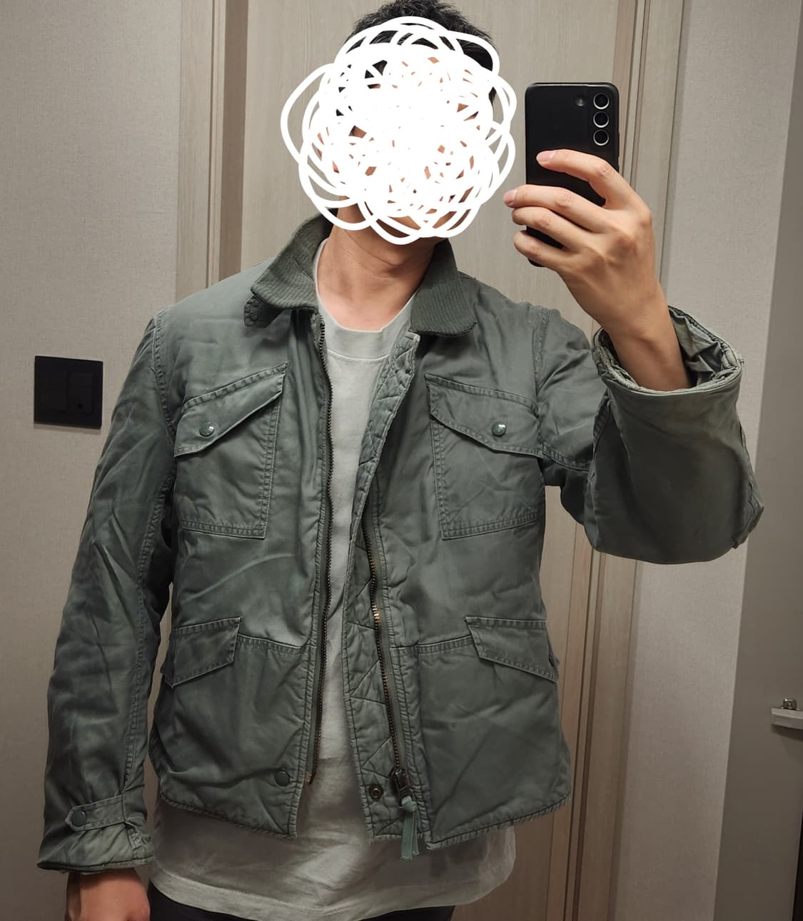 오리지널 미공군 CWU 7p 자켓 라지 상품이미지3