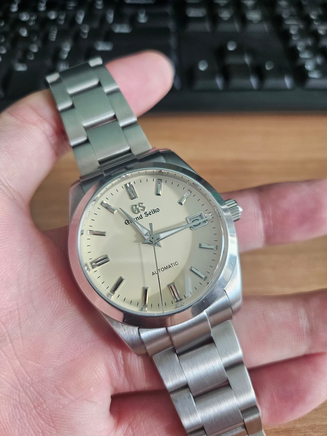 세이코 SEIKO GS 샴페인 MOD NH35 오토매틱 상품이미지5
