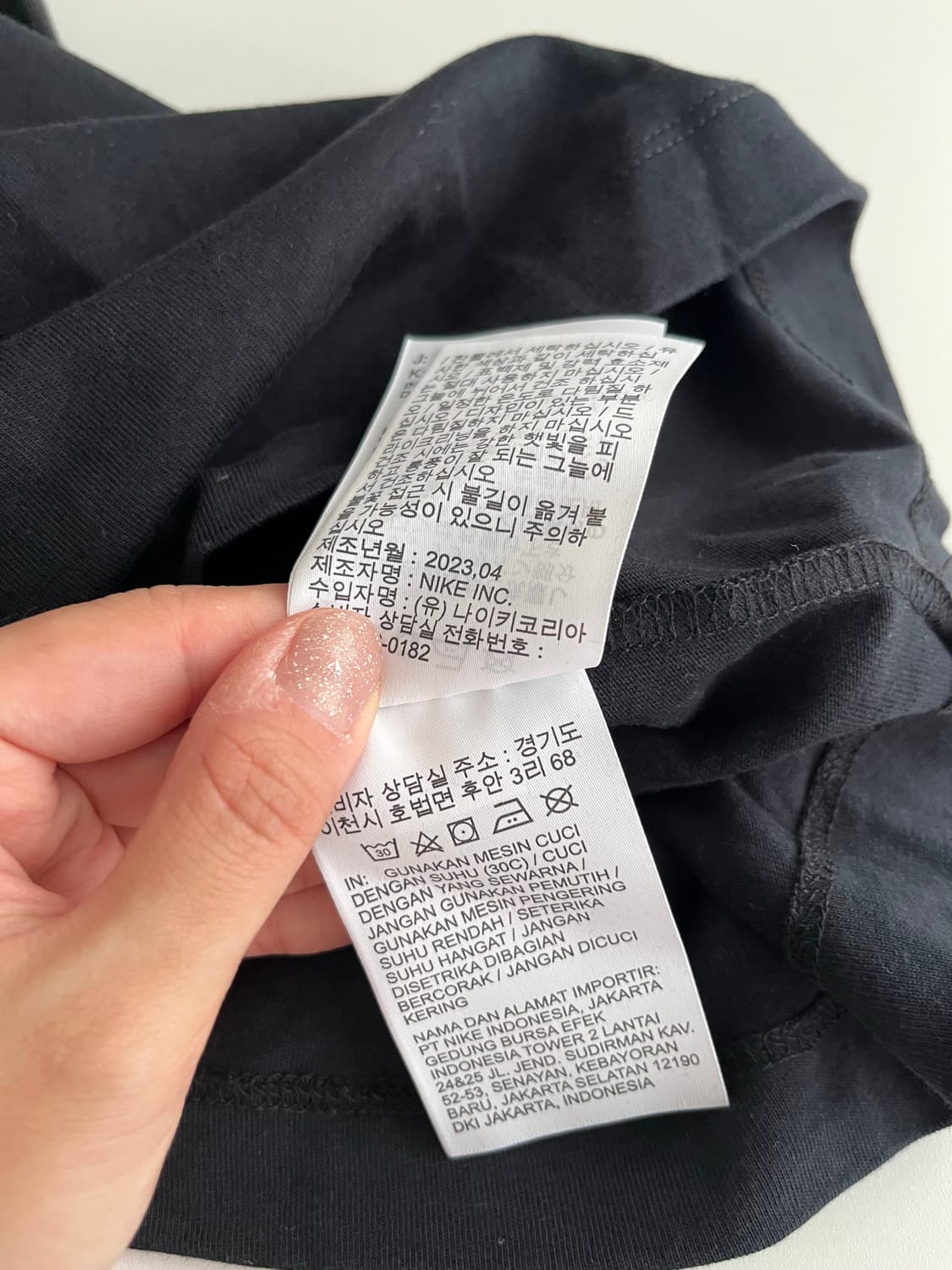 XL) 나이키 조던 반팔 티셔츠 블랙 상품이미지6