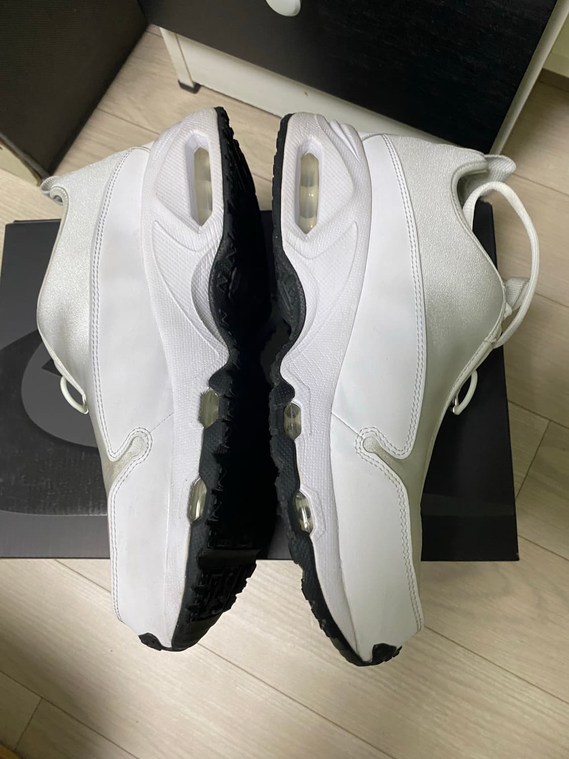 나이키 에어맥스 꼼데가르송 화이트 280 (265-270) 상품이미지3