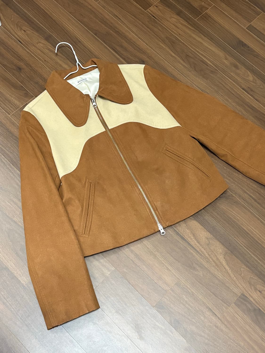 MOONSUN 문선 여성 세무 자켓 상품이미지2