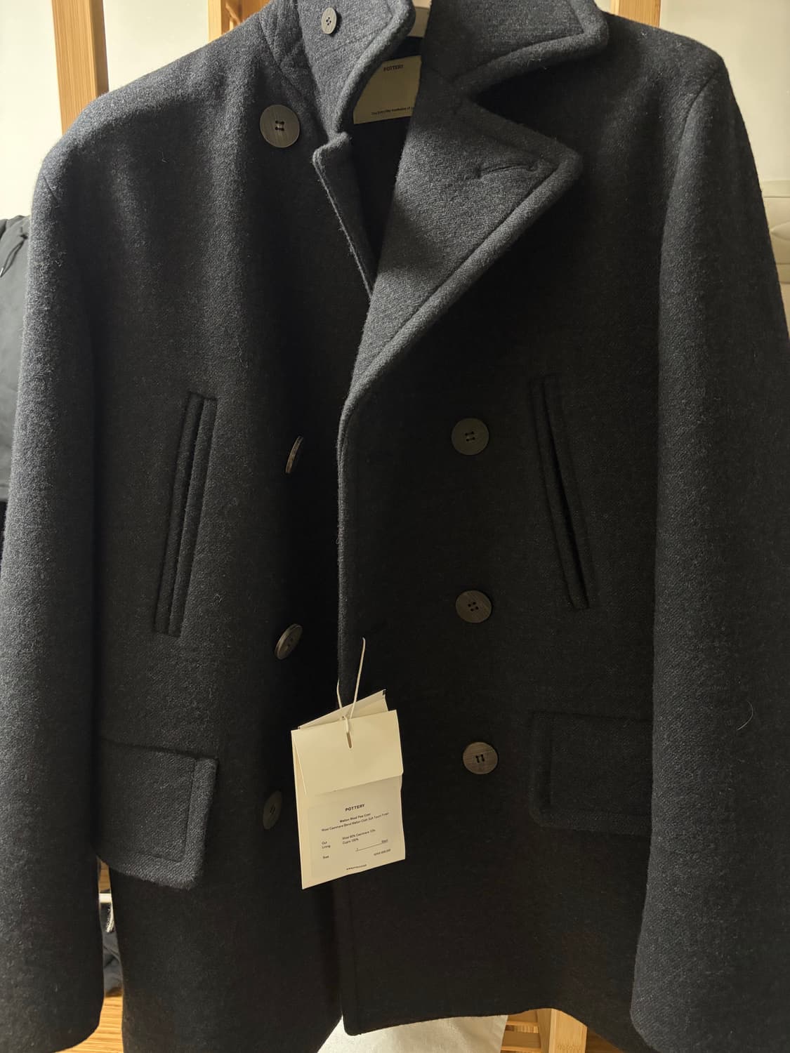 포터리 멜톤 울 피코트 1 상품이미지2