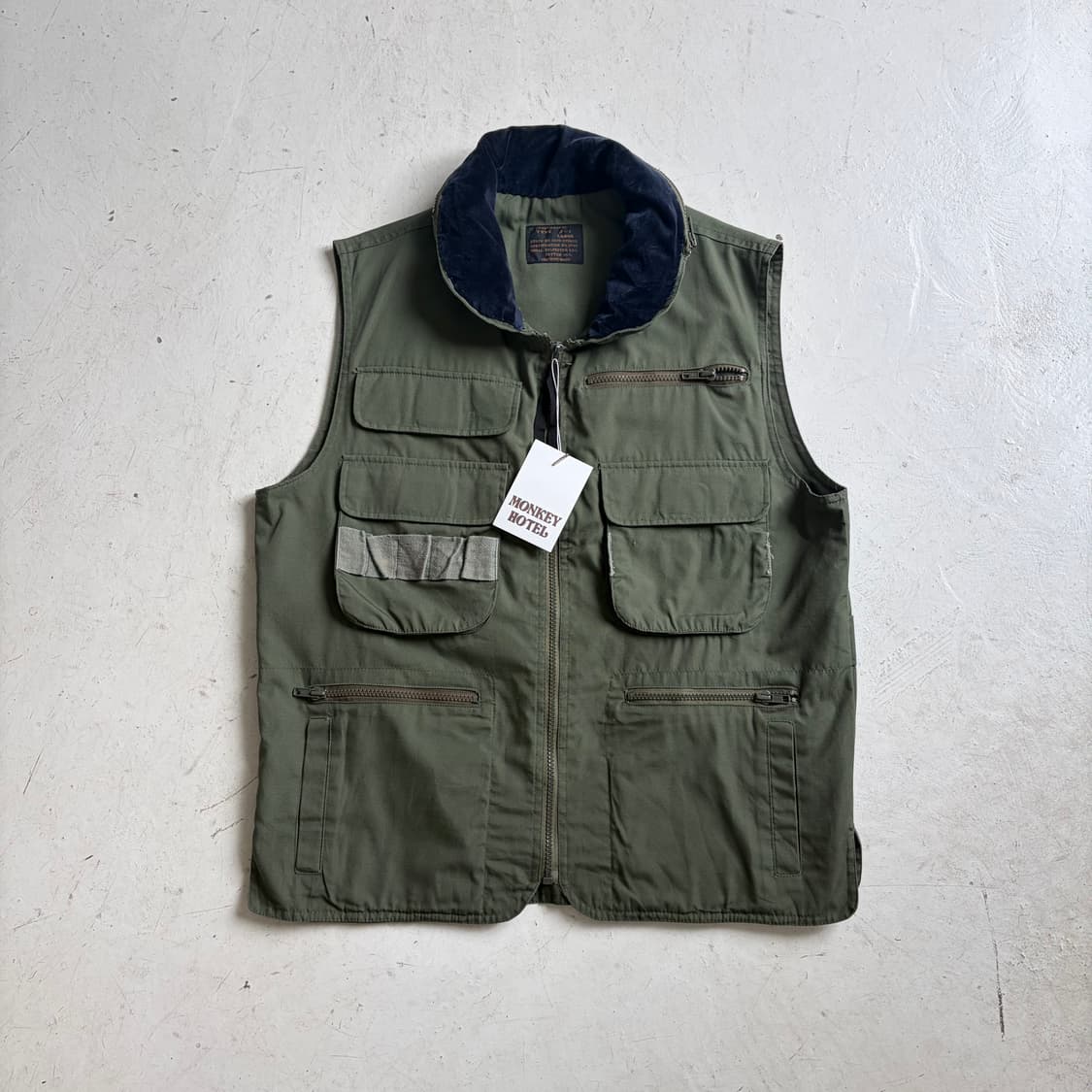 유틸리티 J-1 빈티지 헌팅 베스트 L 상품이미지1
