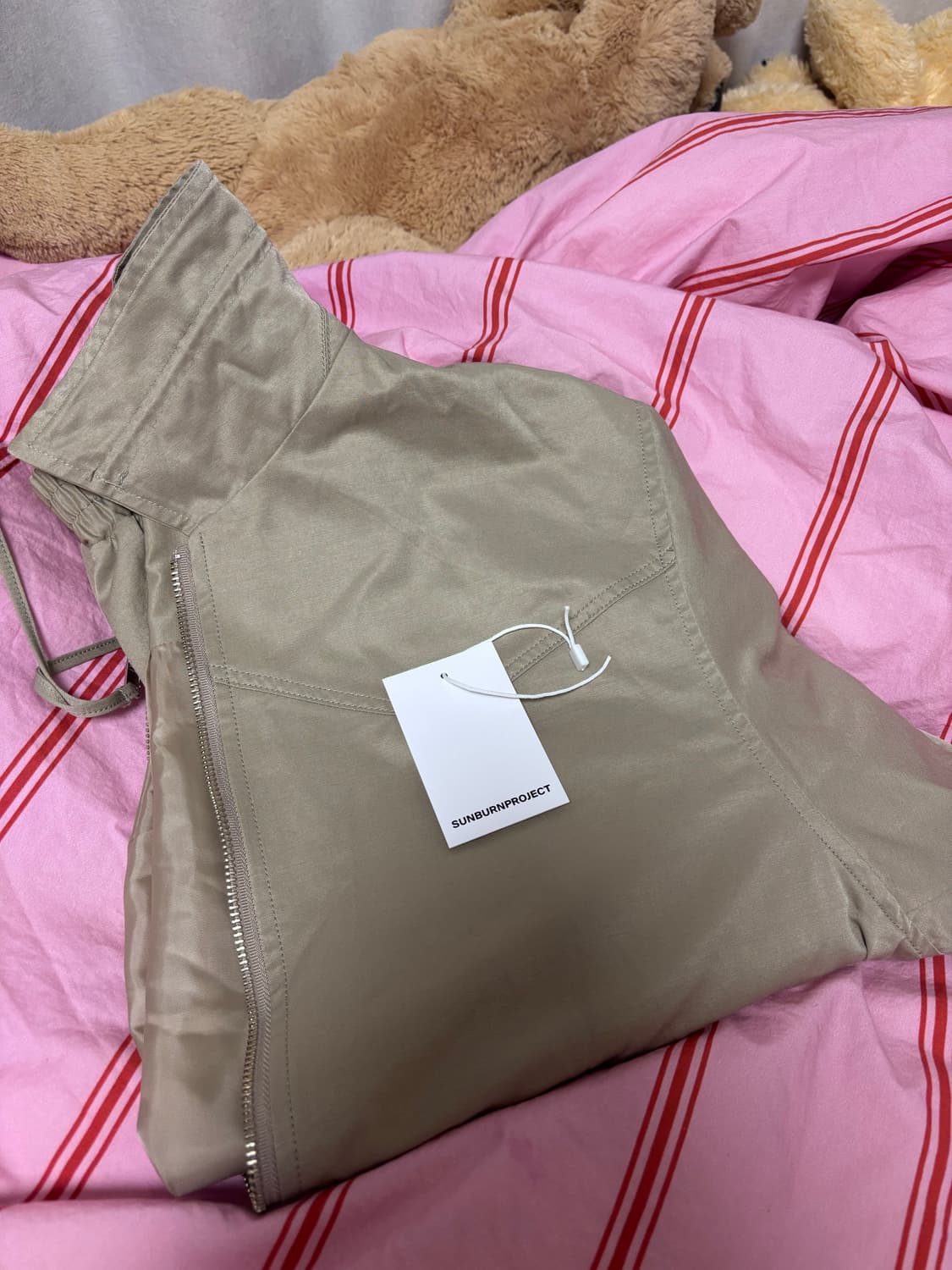 썬번프로젝트 봄버 자켓 String Bomber Jacket 상품이미지3