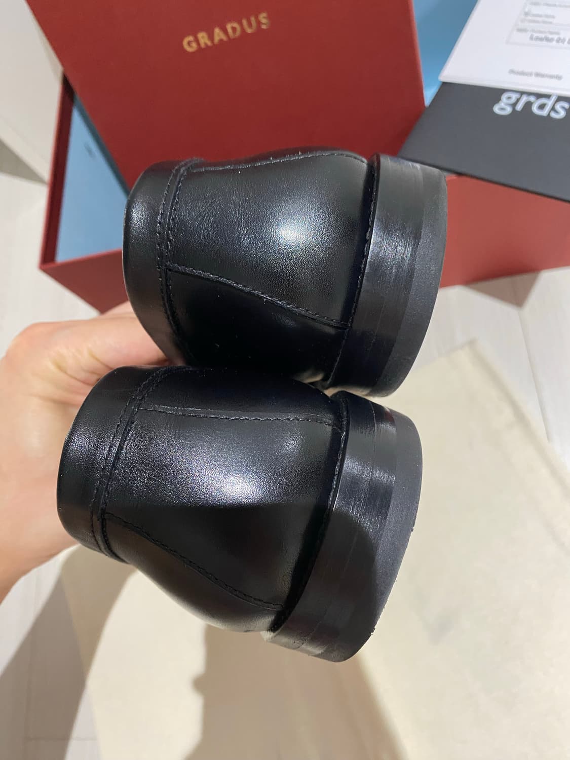 그리더스 GRDS 로퍼 01 블랙 280 상품이미지3