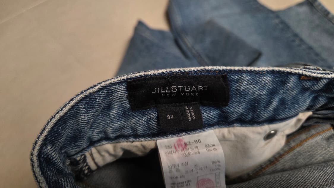 질스튜어트 뉴욕   중청 크롭 데님 팬츠 상품이미지6