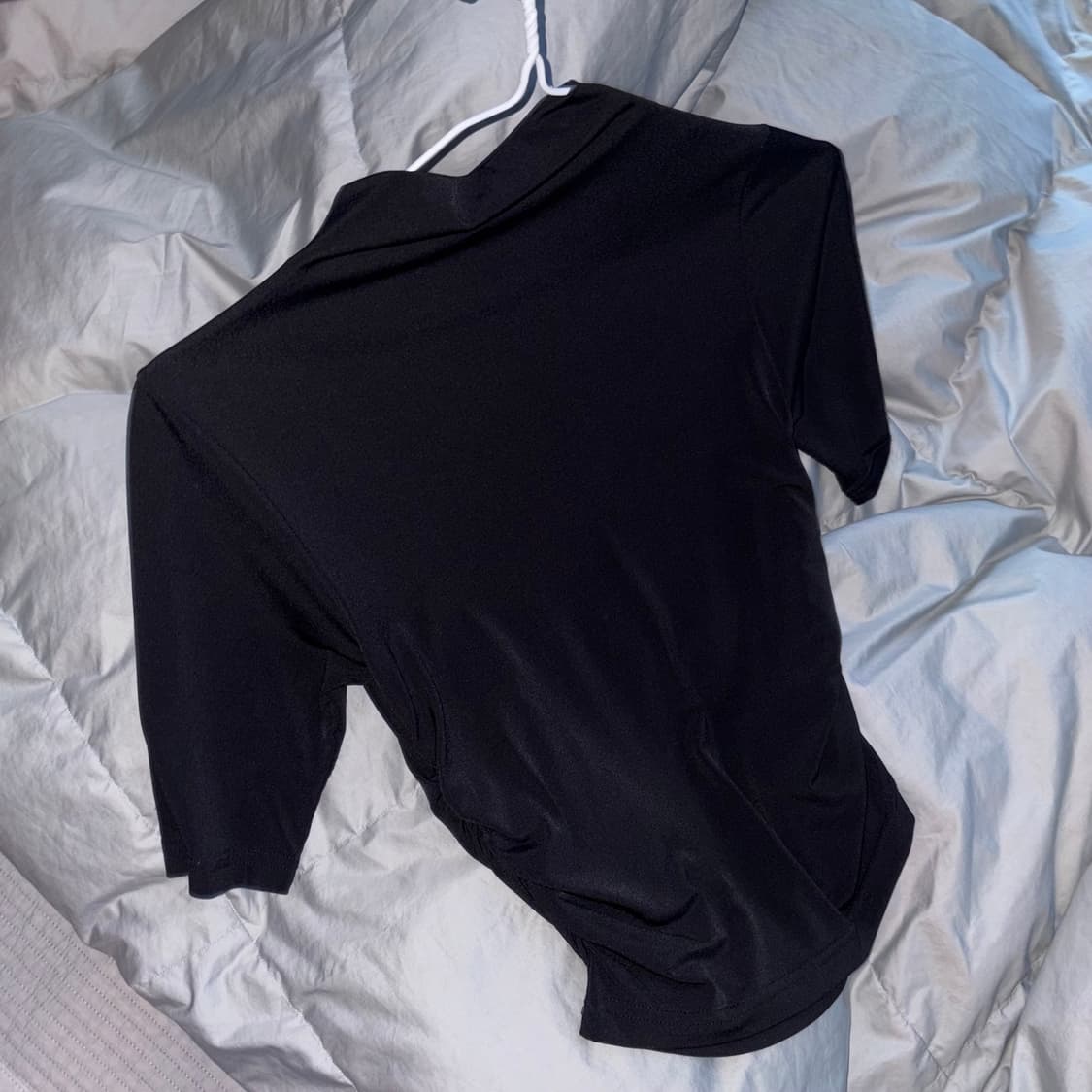 목폴라 크롭 셔링 반팔👕 상품이미지2