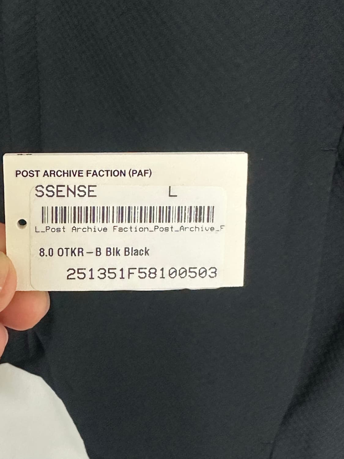 (L) 포스트아카이브팩션 8.0 트랙 자켓 라이트 상품이미지5