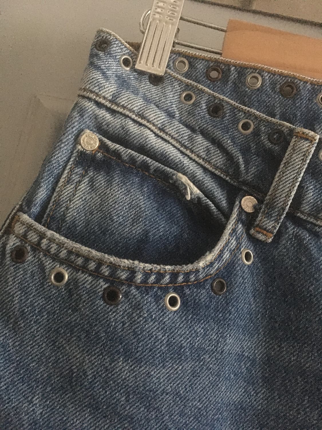 산드로 데님 팬츠 38사이즈 상품이미지2