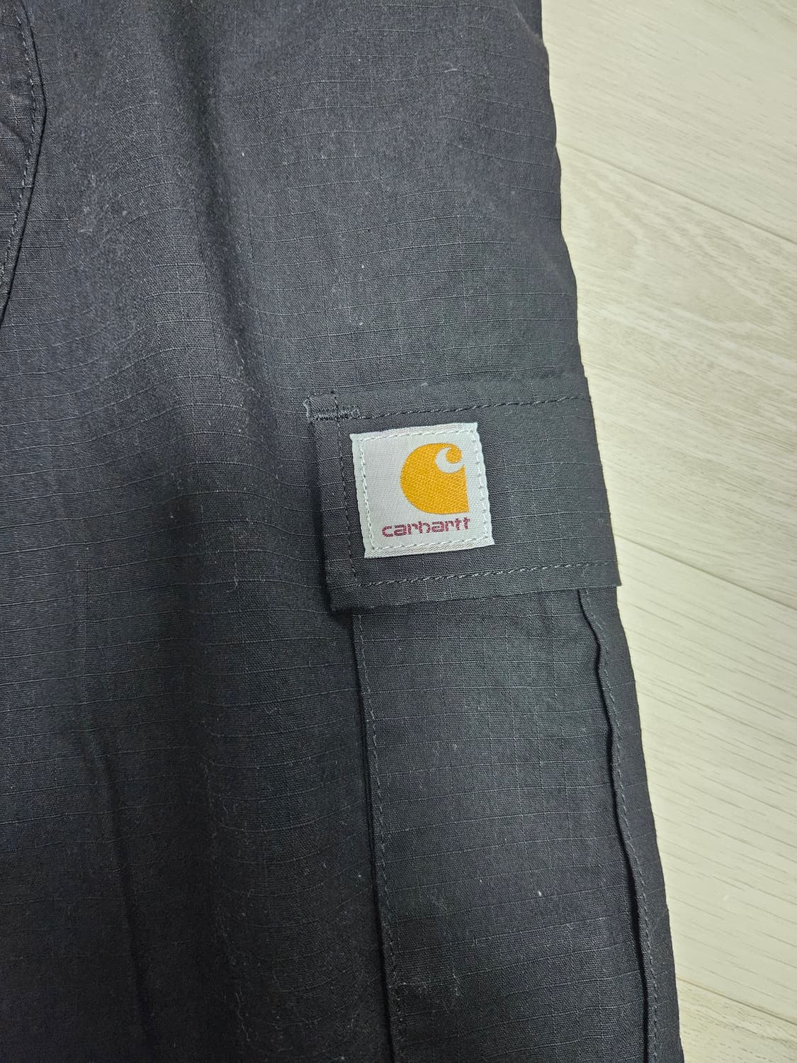 (신품급)칼하트 카고 팬츠 30 블랙 상품이미지3