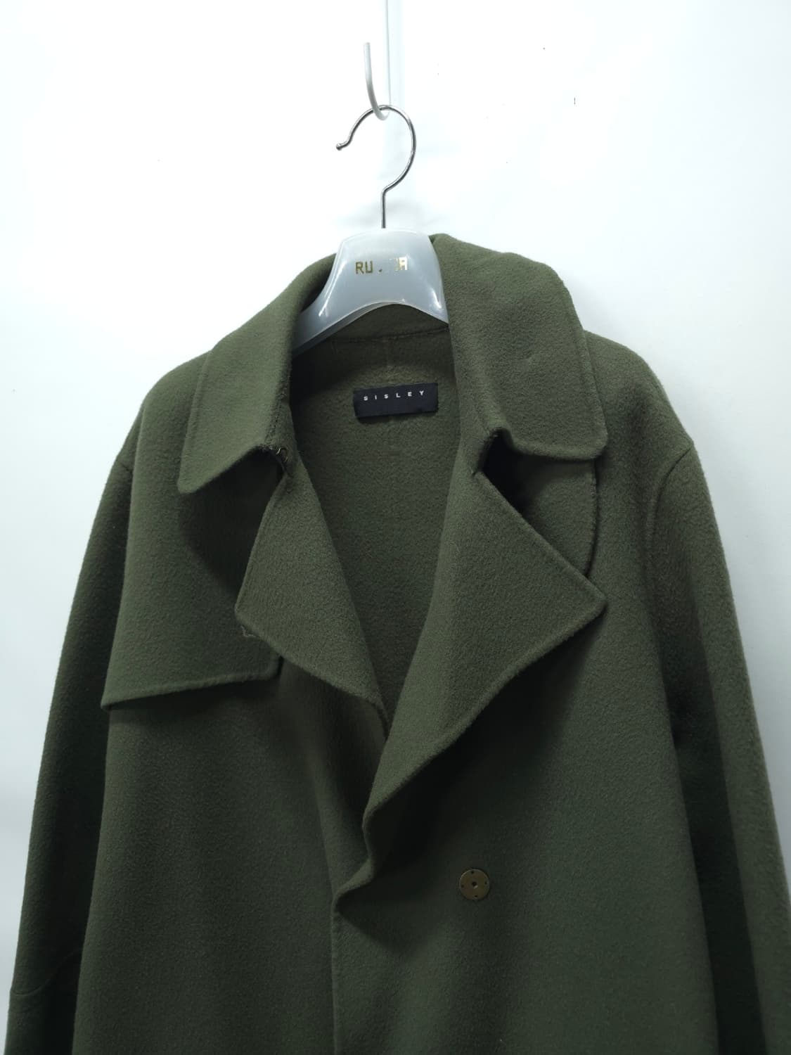 시슬리 캐시미어 세미오버 울코트 (55~66) 상품이미지5