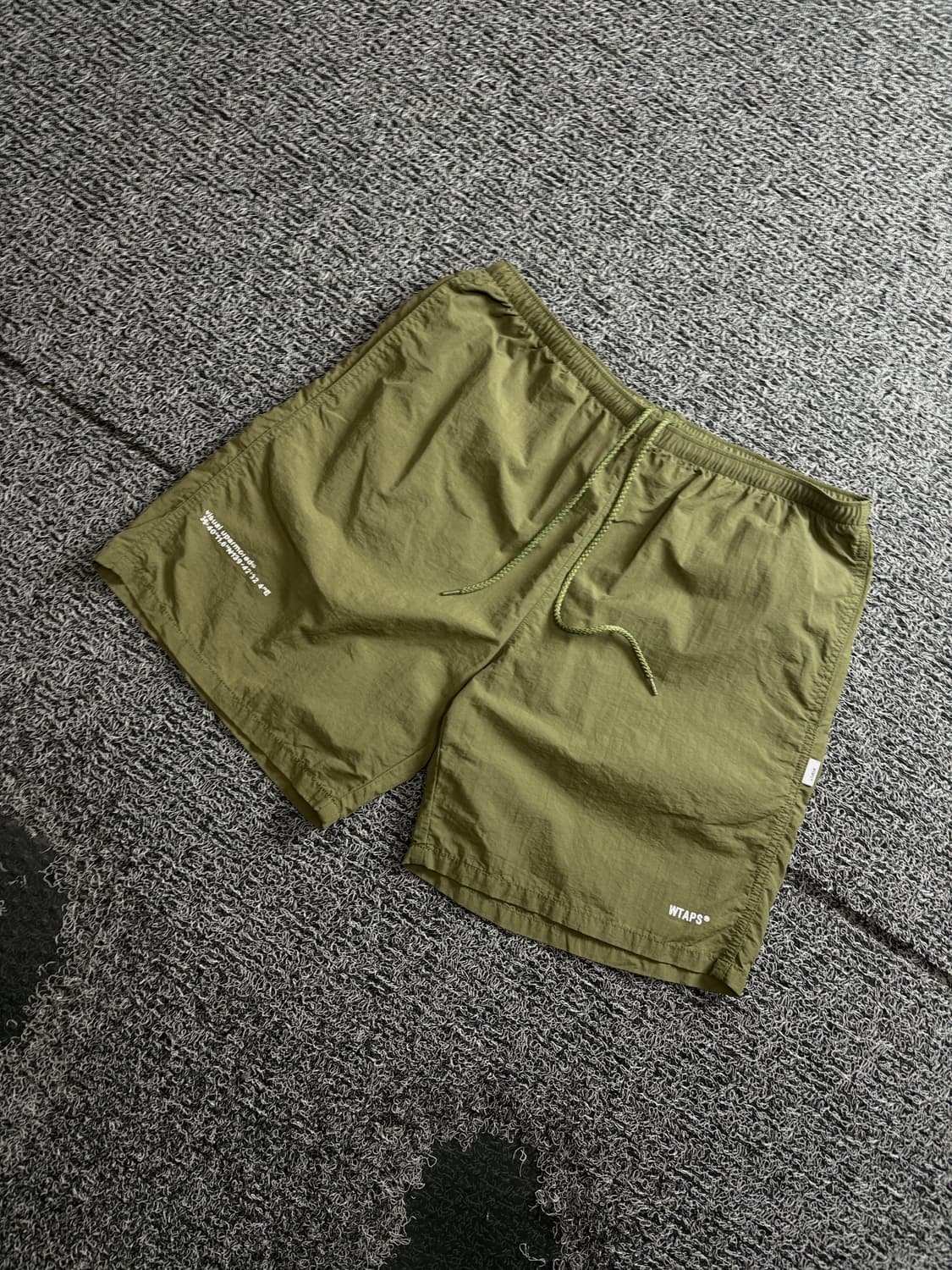 더블 탭스 자수로고 코튼 쇼츠 3677 상품이미지1