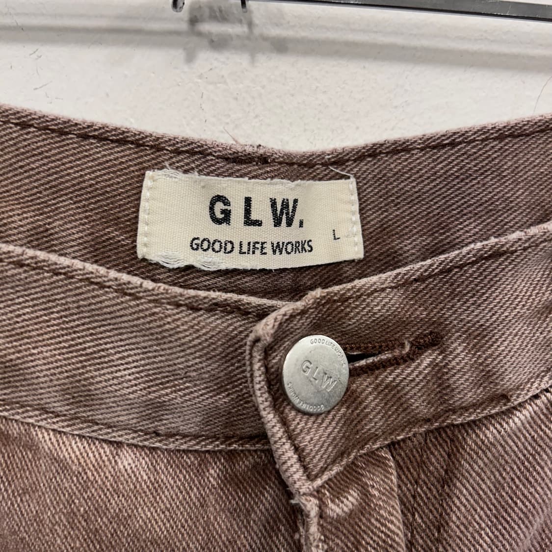 굿라이프웍스 브러쉬 워시드 와이드 팬츠 상품이미지2