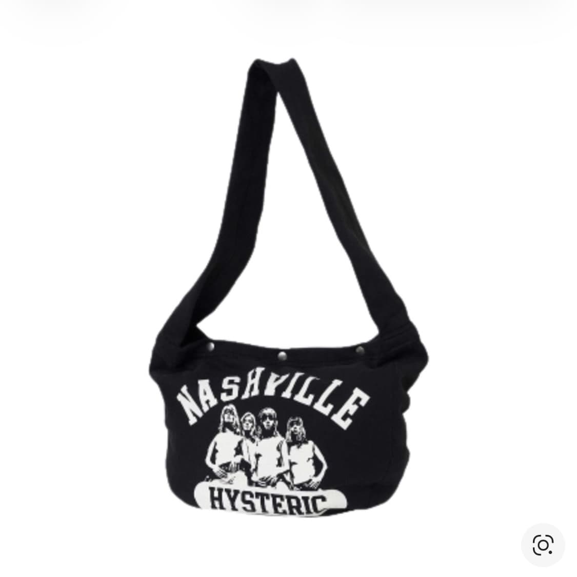 히스테릭글래머 내쉬빌 스웨트 뉴스페이퍼 백 블랙 가방 상품이미지1