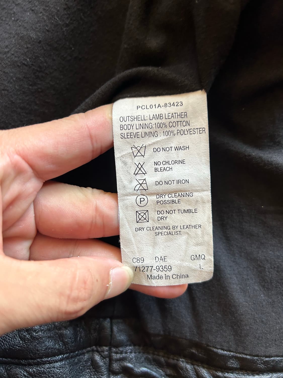 00’s Levi’s 3rd leather trucker jacket 상품이미지4