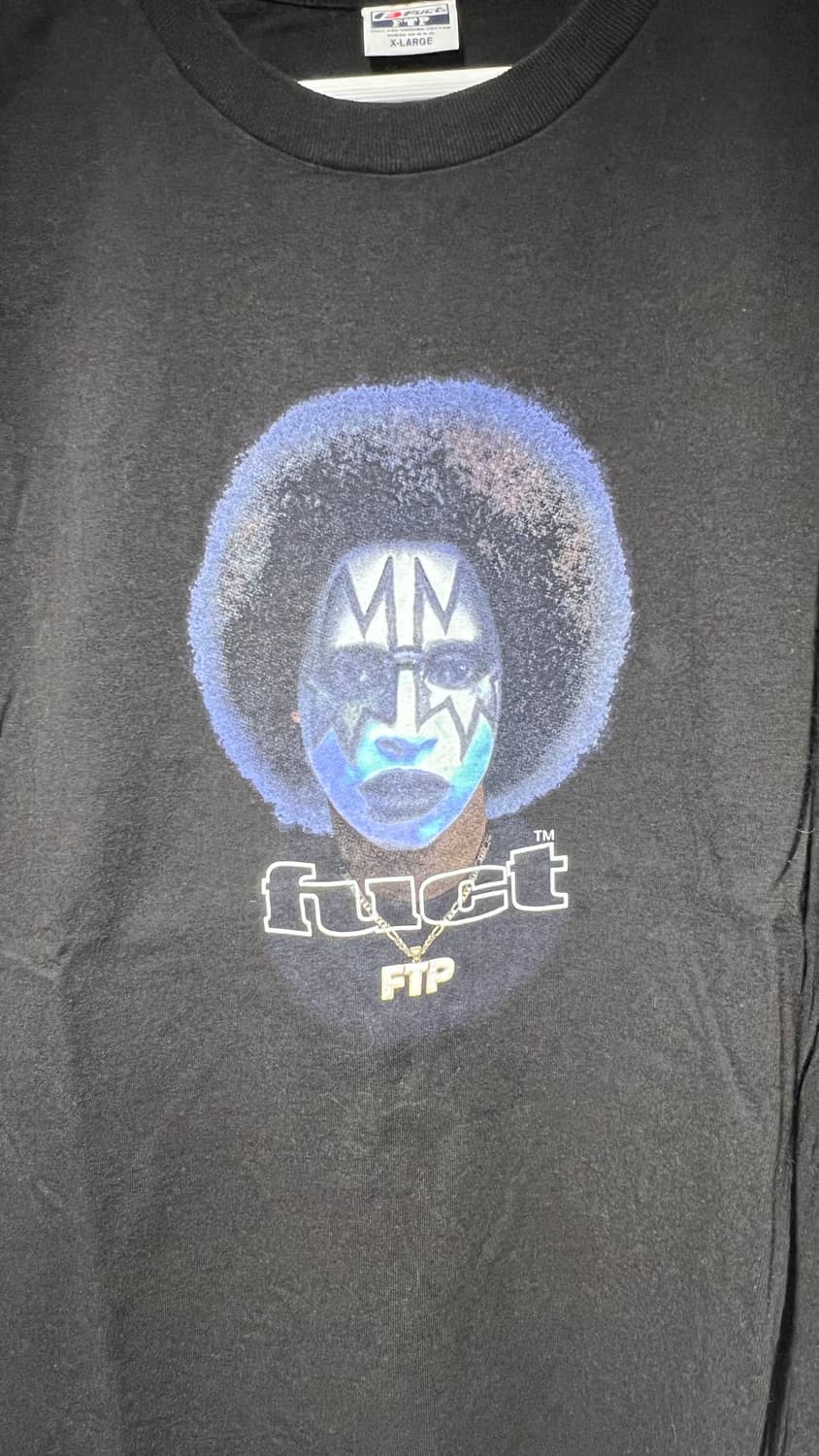 FUCT X FTP 협업 블랙 티셔츠 XL 상품이미지2