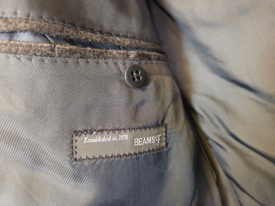 빔스 에프 폭스플란넬 더블브레스티드자켓  상품이미지6