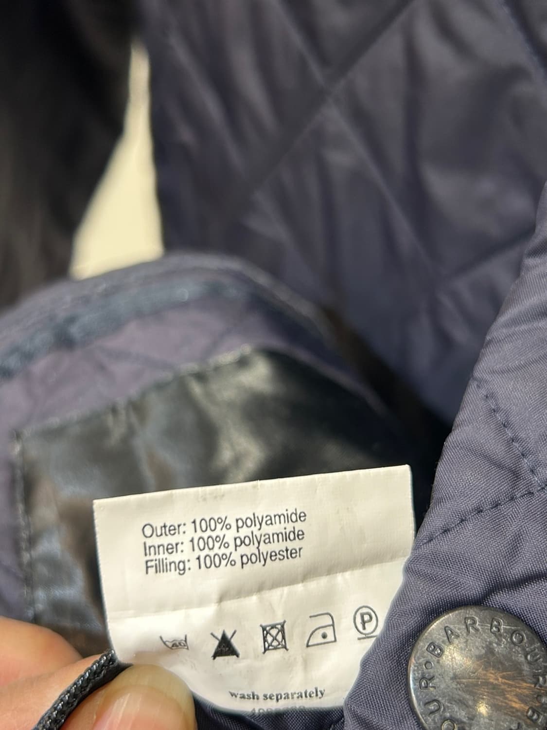 Barbour 퀄팅 자켓 상품이미지6