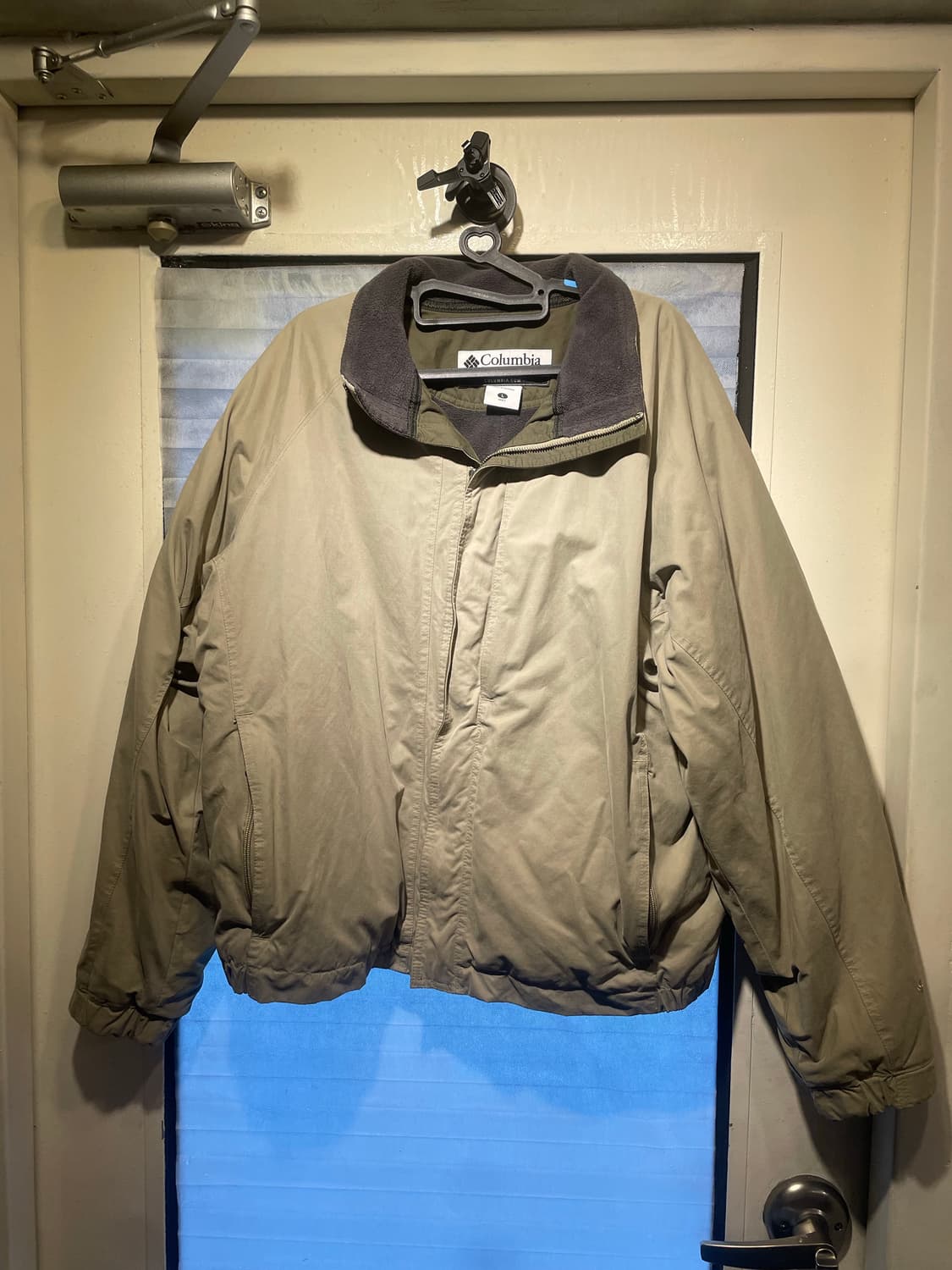 컬럼비아 남성 카키색 자켓 L 상품이미지1