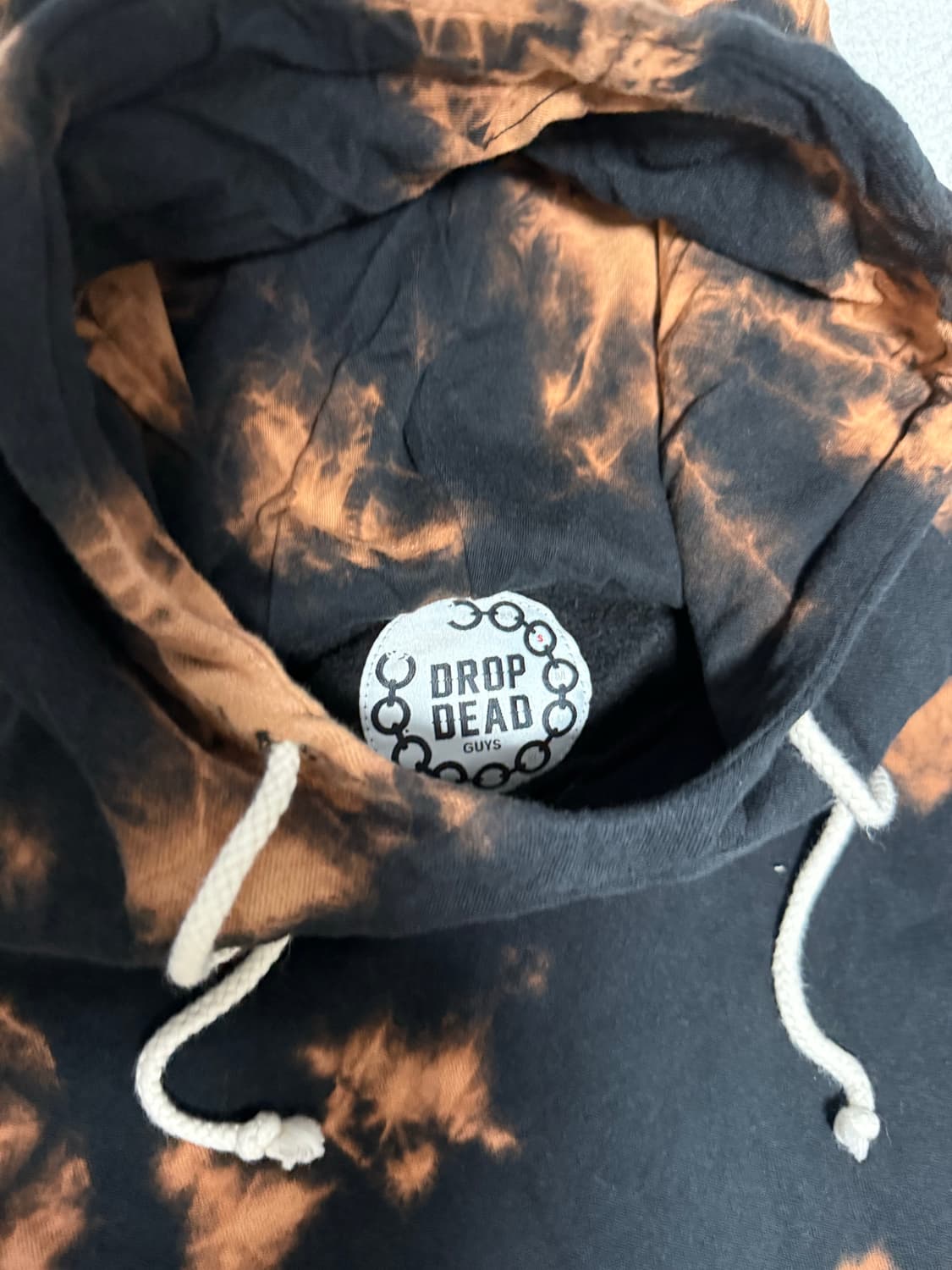 Drop Dead 애시드 워싱 후드 상품이미지3