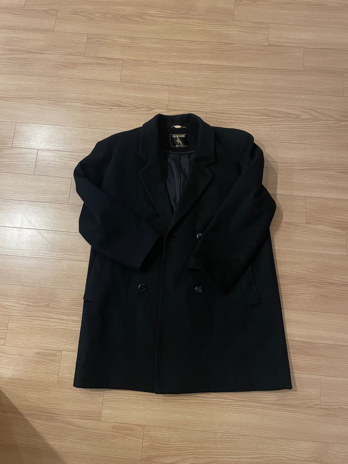 (정가20) 일본 빈티지샵 캐시미어 코트 상품이미지1