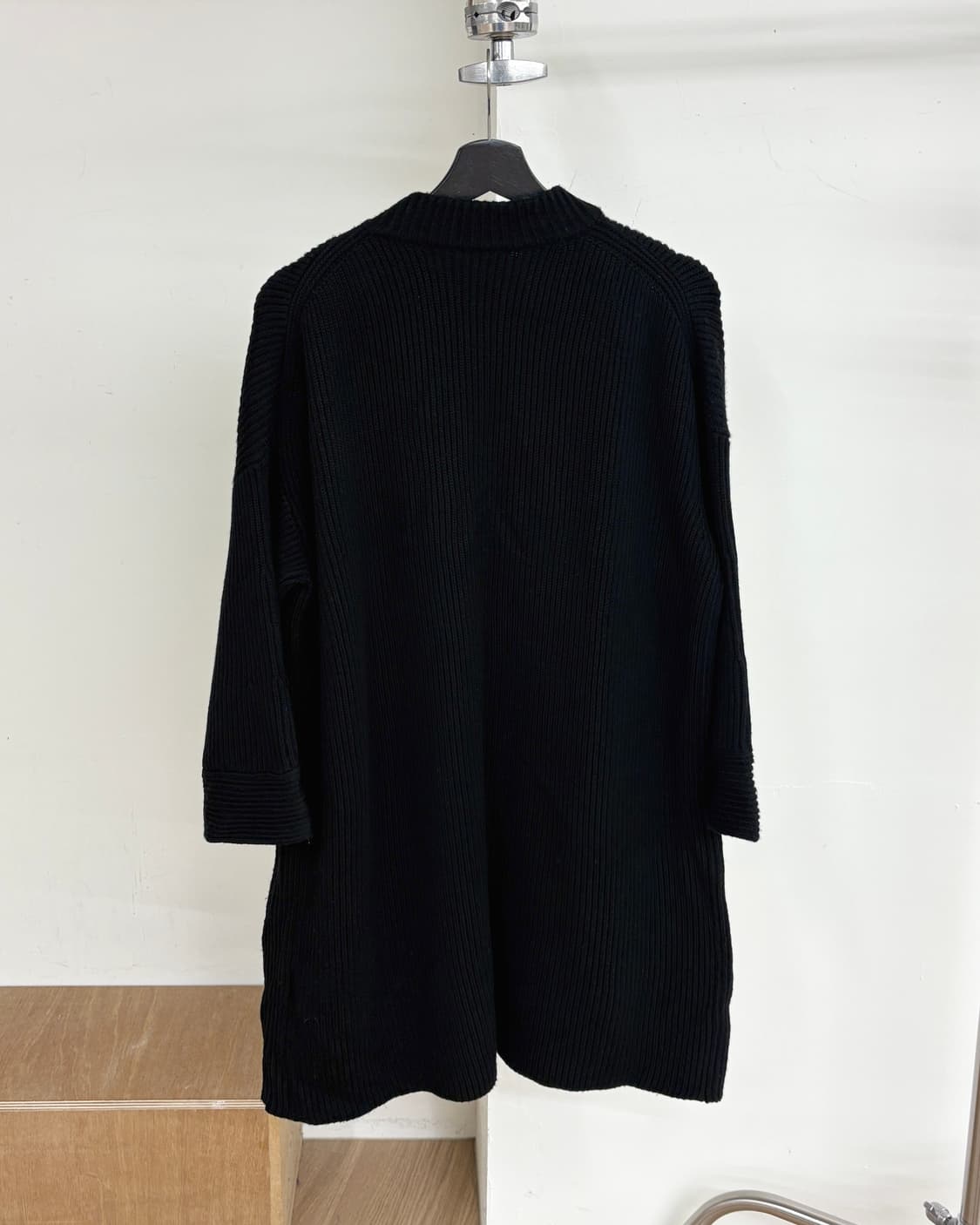 폴로 랄프로렌 블랙 넥 버클 메리노울 가디건 상품이미지6