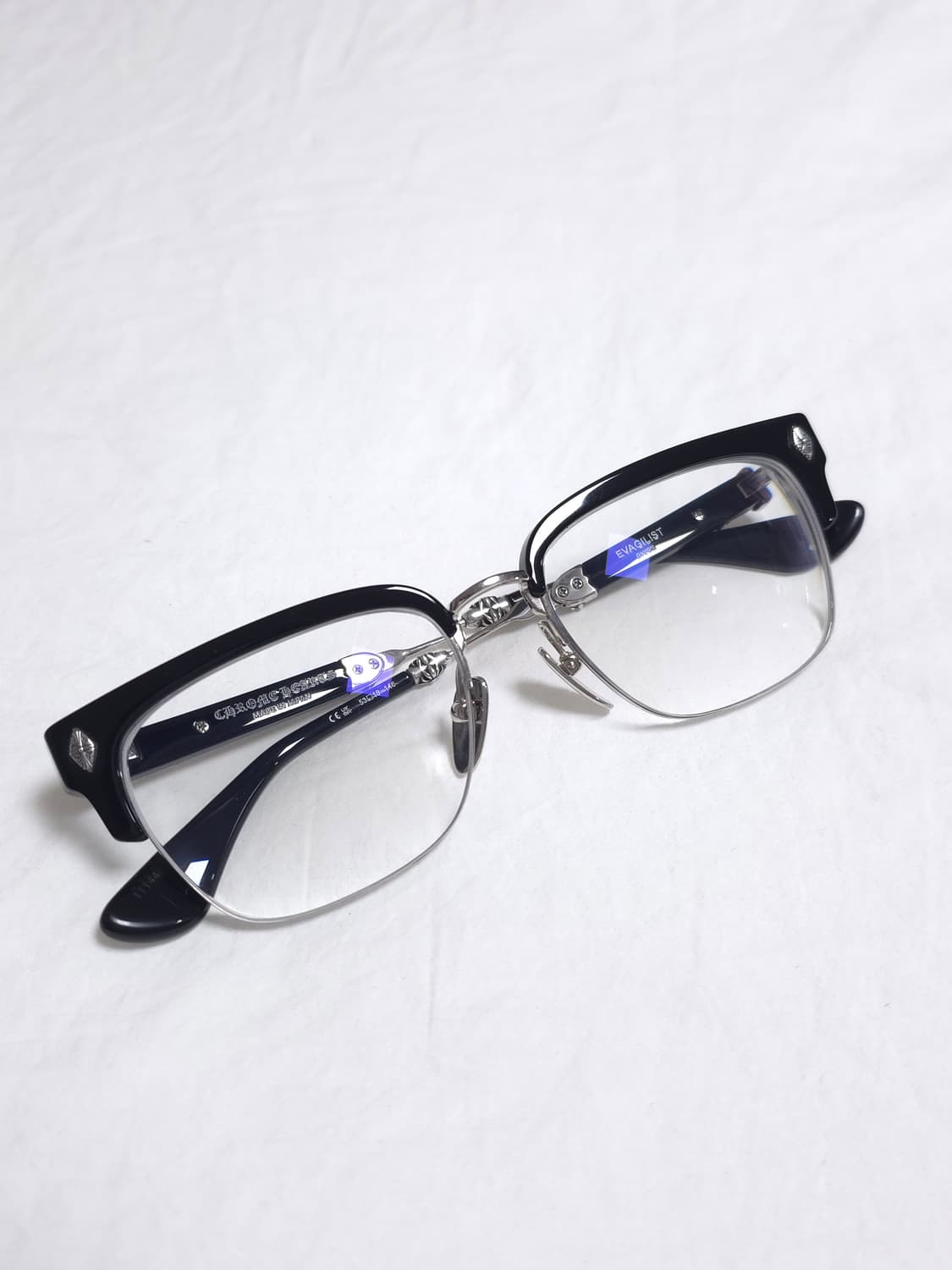 [OS] 크롬하츠 에바질리스트 안경 블랙 실버 상품이미지3
