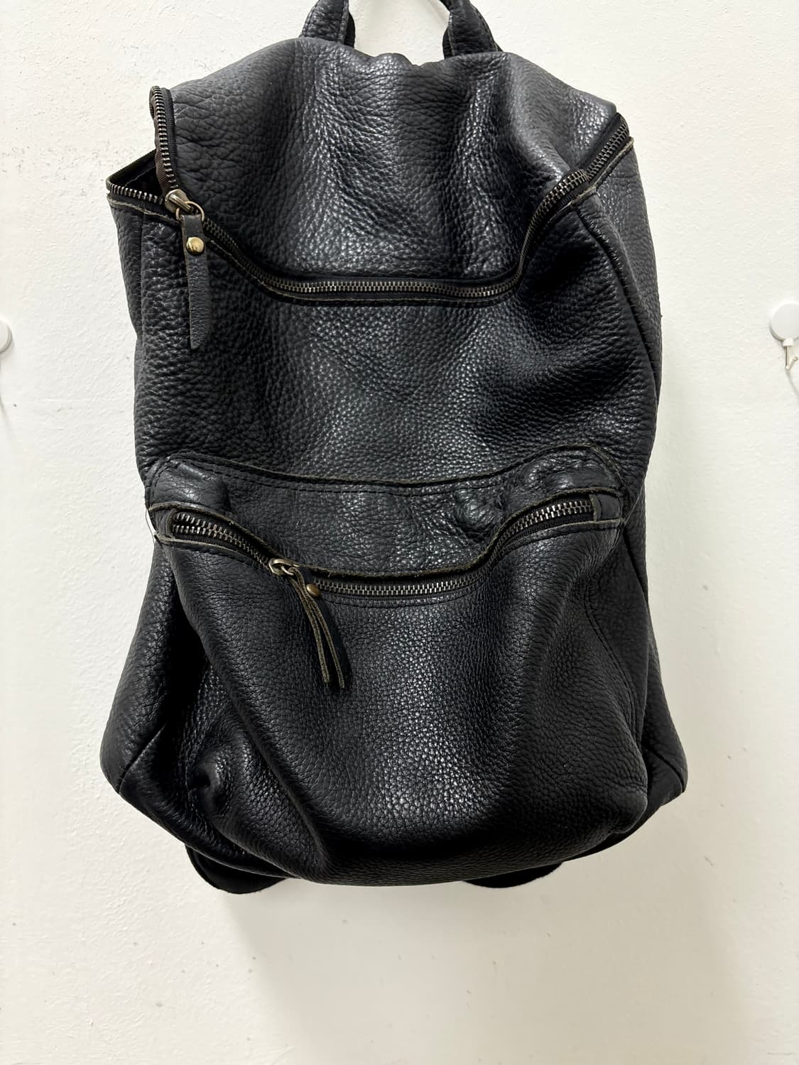 “Vintage” Black Y2K Leather Bag 상품이미지3