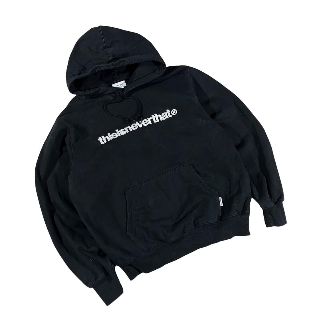 디스이즈네버댓 미들로고 후드티 디네댓 상품이미지1