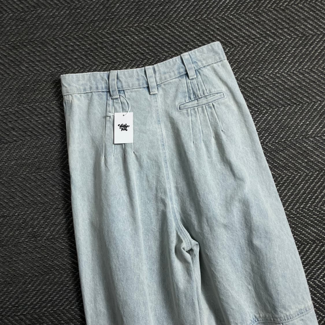 빈지티 버클 디테일 데님 퍼티그 팬츠 o 4127 상품이미지5