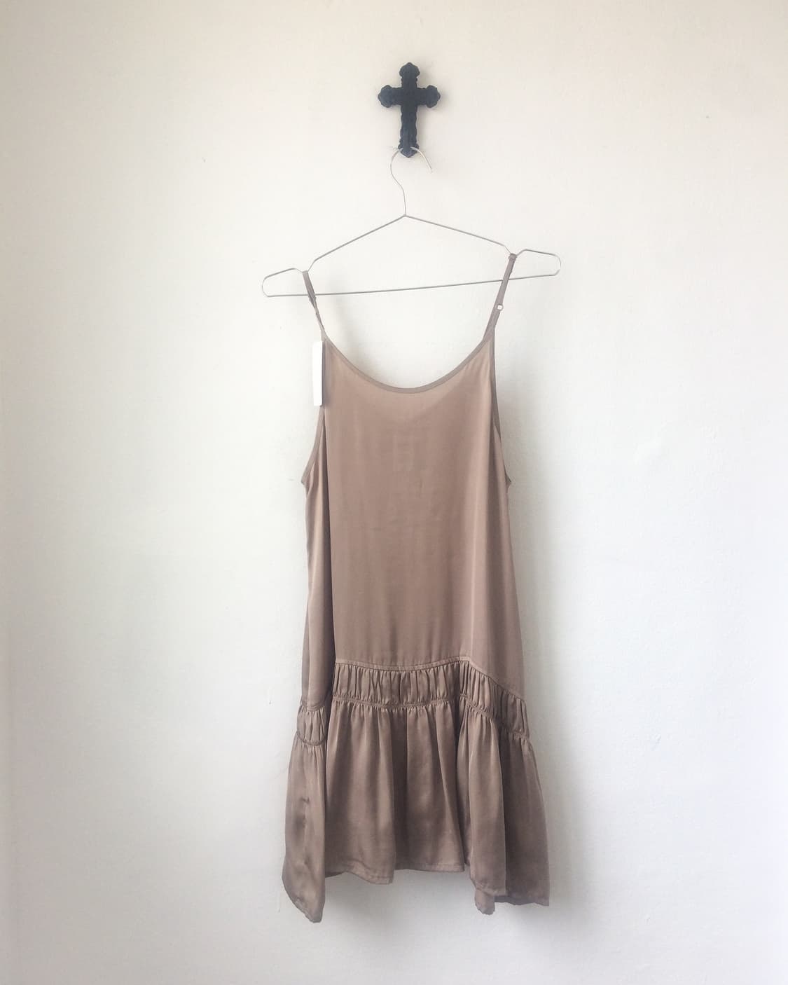 Shirring point sleeveless onepiece 상품이미지3