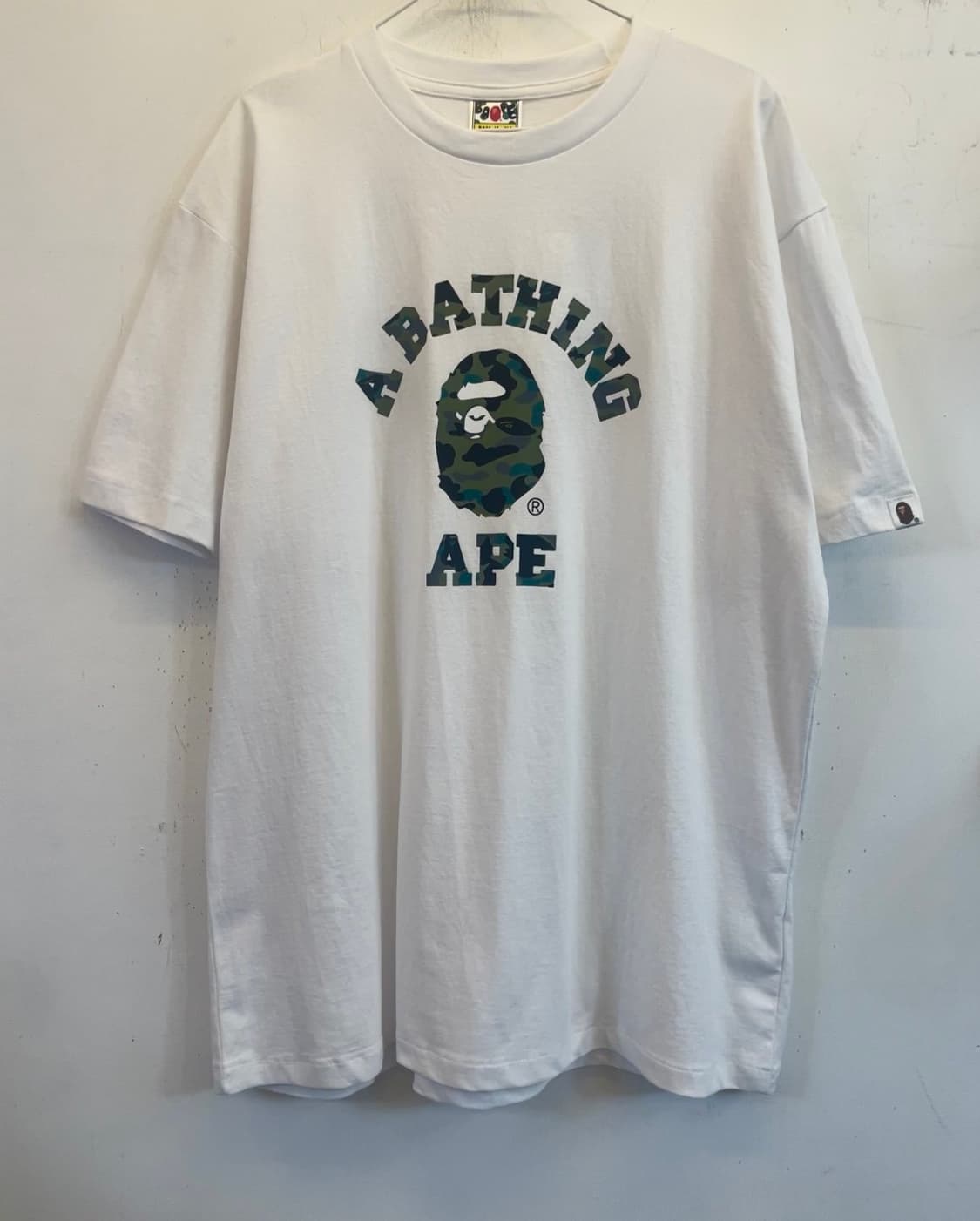 [새상품] BAPE 베이프 카모컬리지 반팔티 XL 상품이미지1