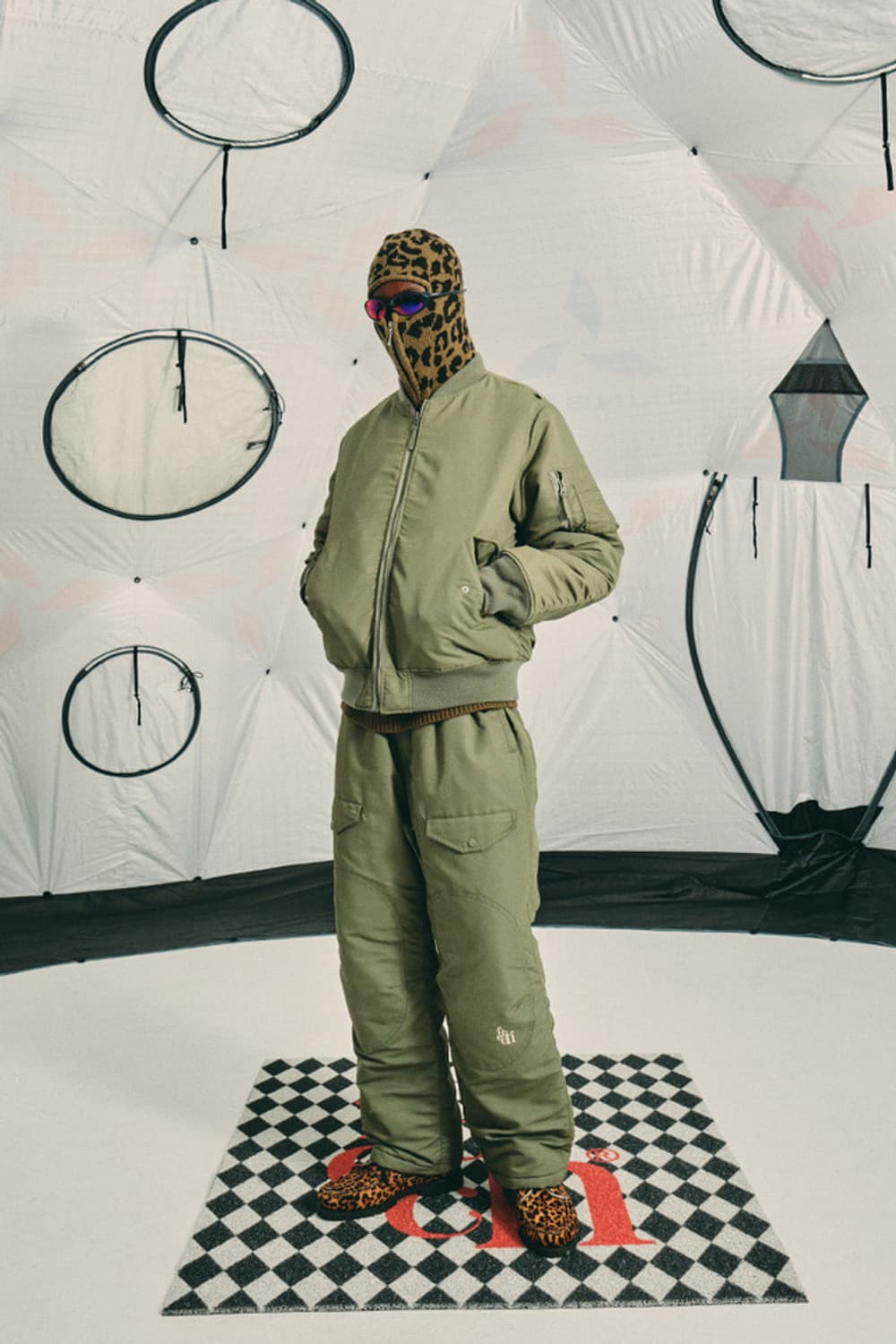 페치선데이 나일론 리버시블 MA-1 그린 L 상품이미지3