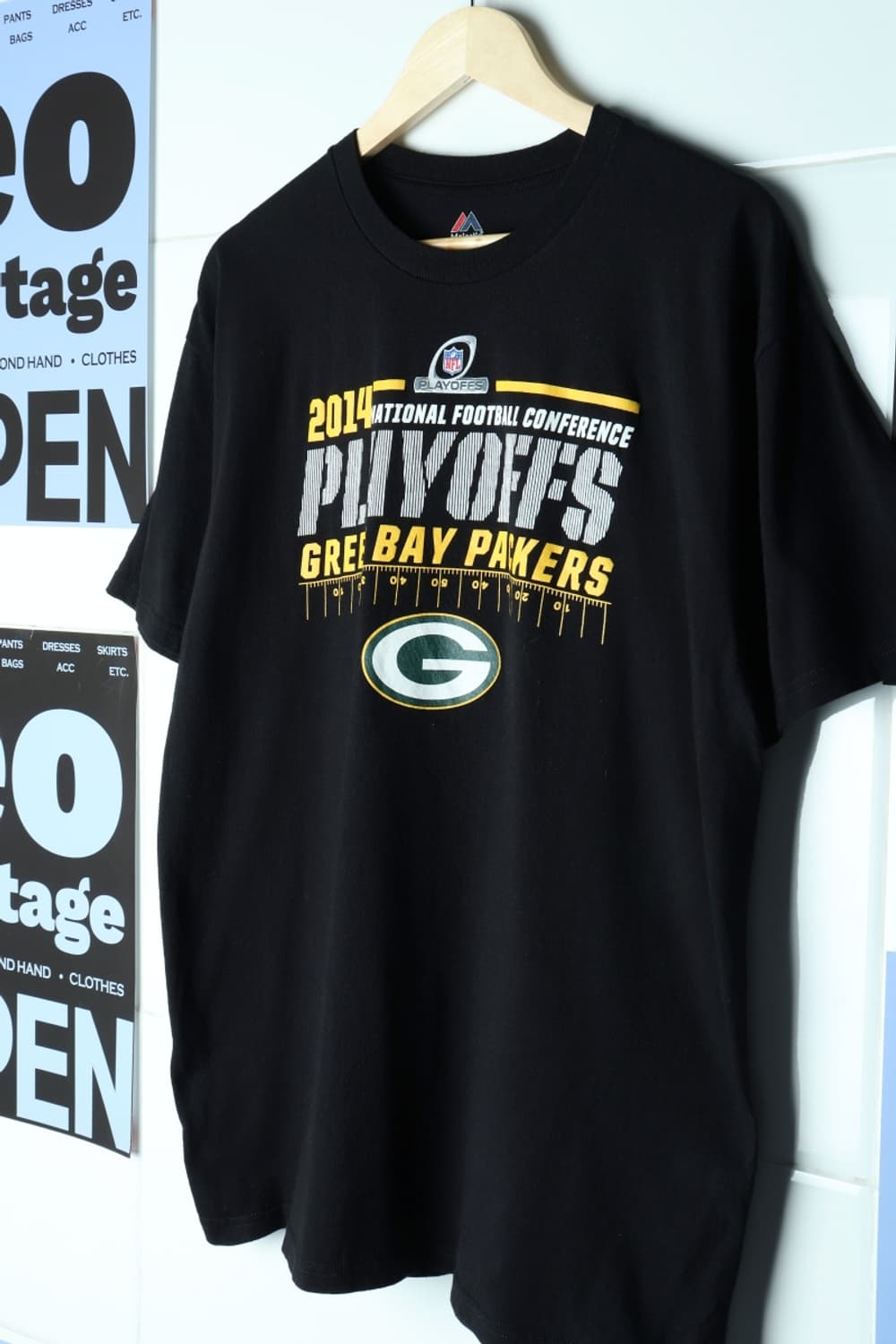 (XL-3XL) 마제스틱 반팔 티셔츠 USA 블랙 빅사이즈-H30057 상품이미지1
