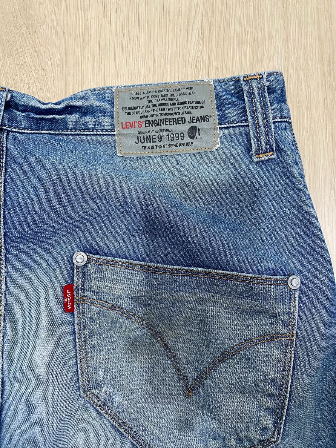 리바이스 엔지니어드 데님 팬츠 32 상품이미지6