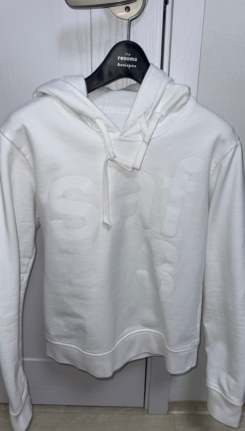 사파리스팟 1/2 basic safari hoodie 화이트 2사이즈 상품이미지2