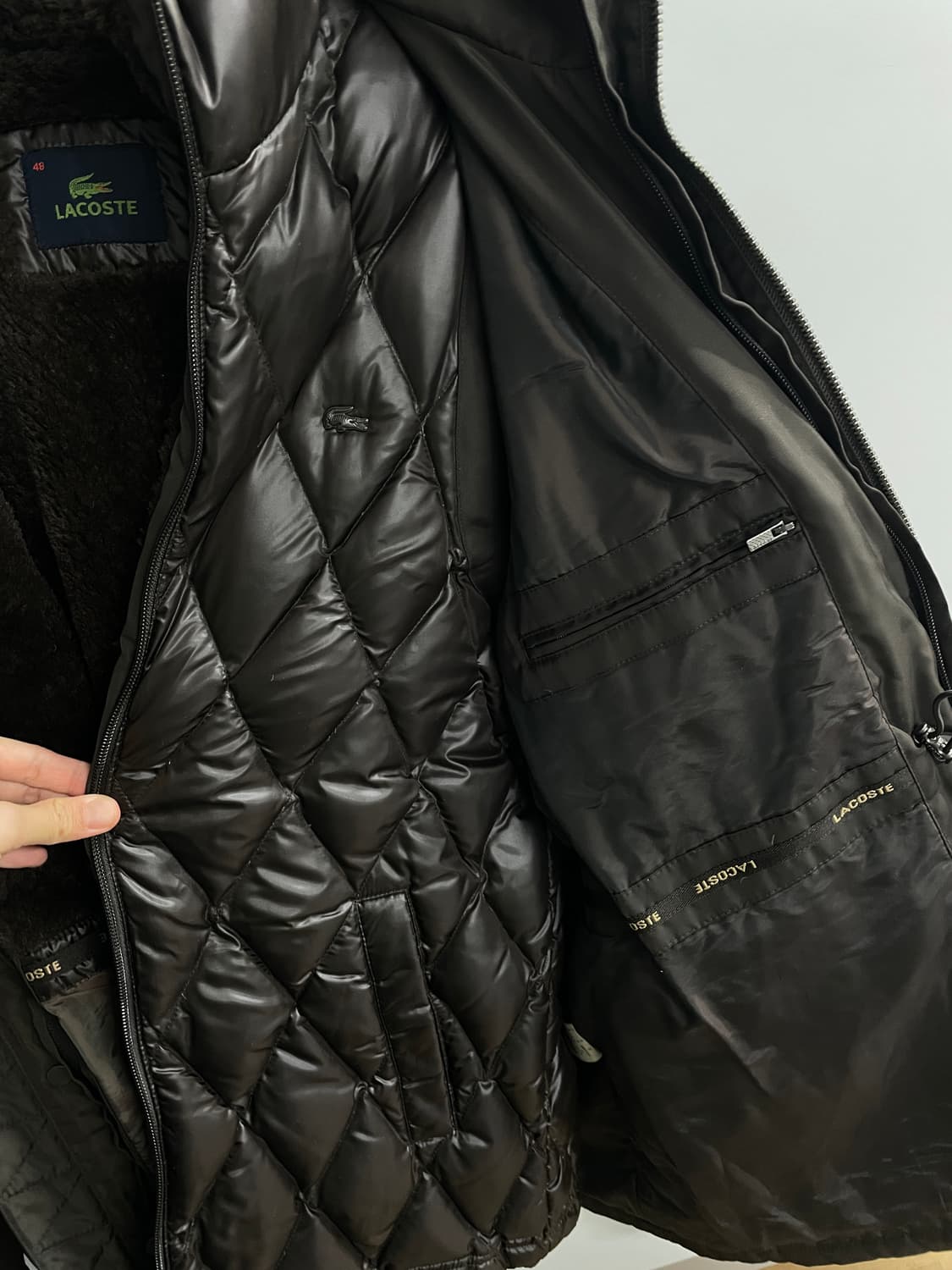 라코스테 오리털 패딩 상품이미지8