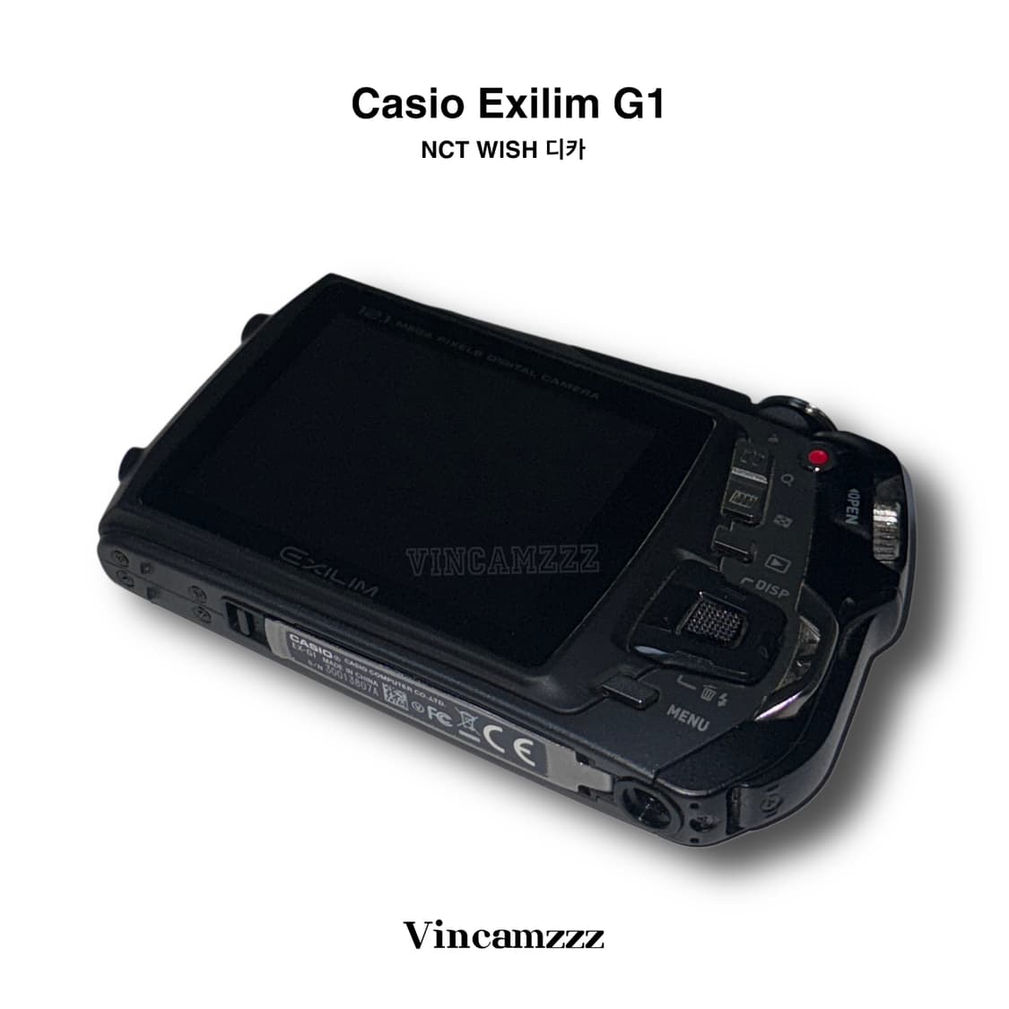 [NCT위시 디카] Casio 카시오 Exilim 엑슬림 G1 카메라 상품이미지8