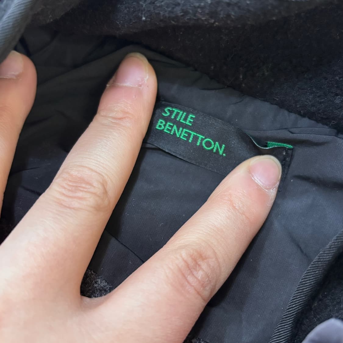 42 스타일베네통 포켓 패딩 재킷 0312E 상품이미지3