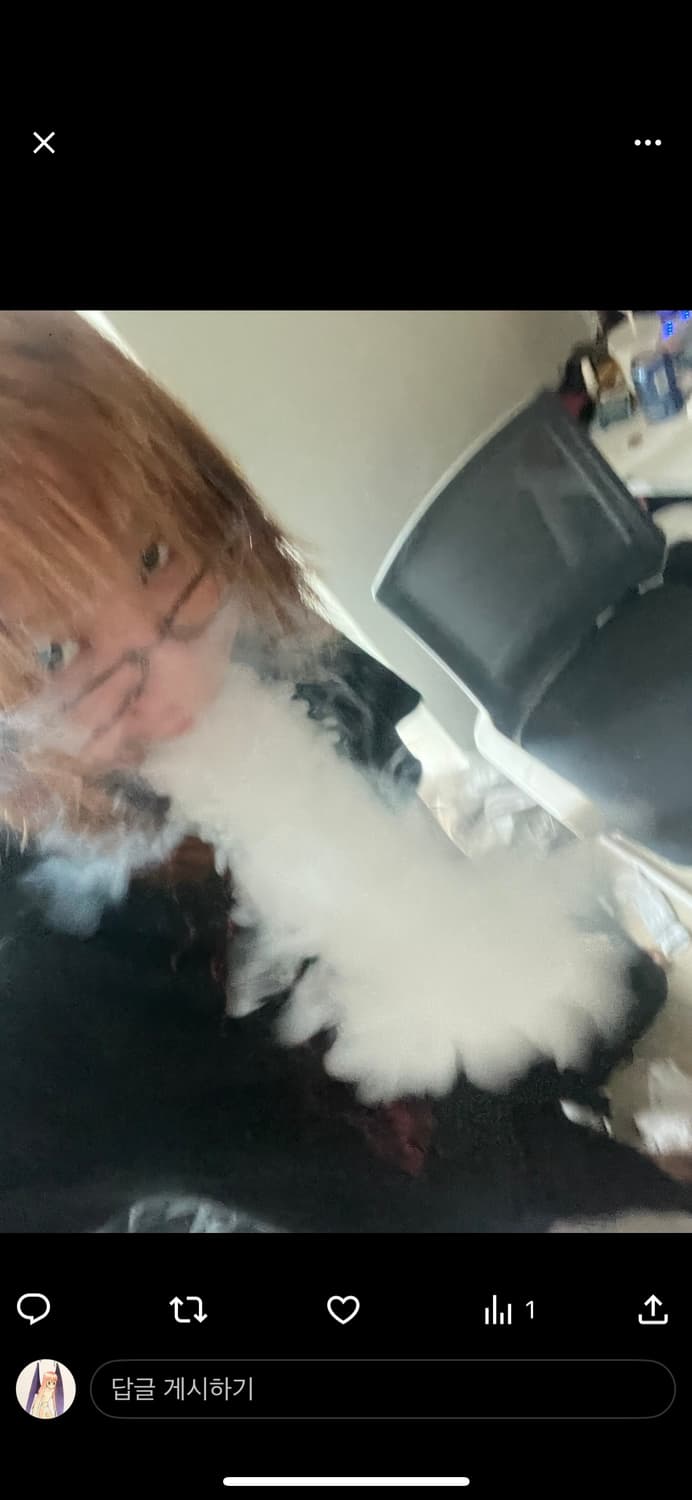 스컬 스터드 오프숄더 티셔츠 펑크 상품이미지5